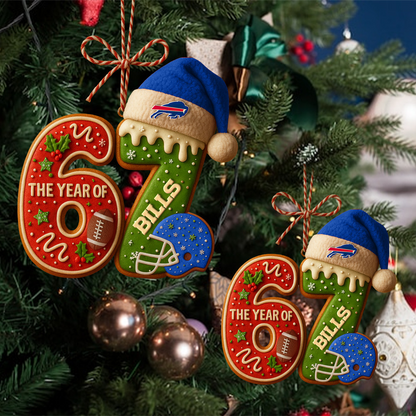 BB Premium NFL 67 Hanging Ornament DDT NTL