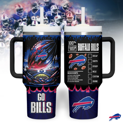 BB Premium NFL Champion Energy Tumbler 40oz DDT CTND