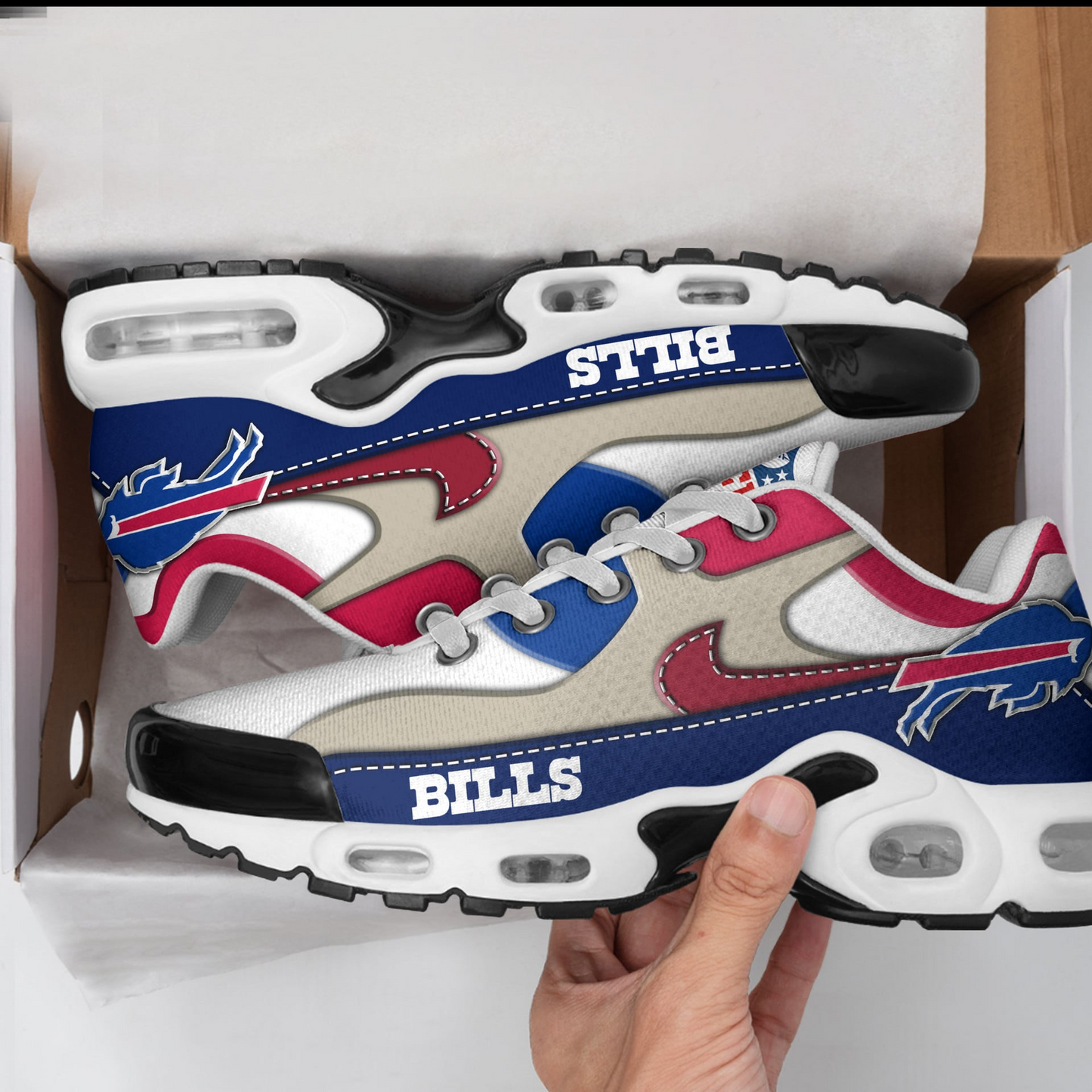 BB Premium NFL Color Block Air Max Shoes DDT CTND