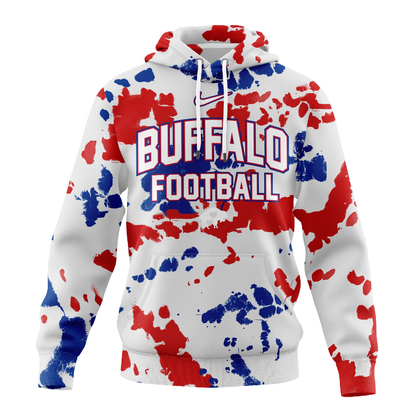 BB Premium NFL Gridiron Splash Personalized Hoodie DDT CTND