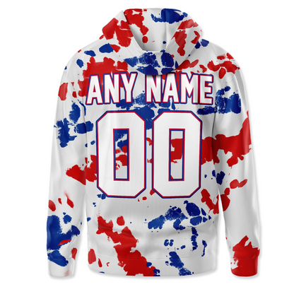 BB Premium NFL Gridiron Splash Personalized Hoodie DDT CTND