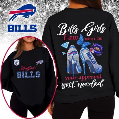 BB Premium NFL I Am Who I Am Glitter 3D Apparel DDT NTL