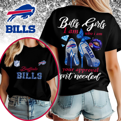 BB Premium NFL I Am Who I Am Glitter 3D Apparel DDT NTL