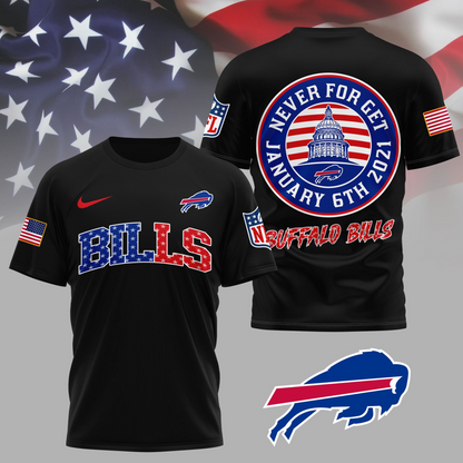 BB Premium NFL Never Forget January 6th 3D Shirt DDT 281125 NTL