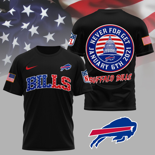 BB Premium NFL Never Forget January 6th 3D Shirt DDT 281125 NTL