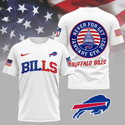 BB Premium NFL Never Forget January 6th 3D Shirt DDT 281125 NTL