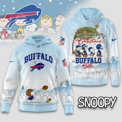 BB Premium NFL Peanuts Snow Day Hoodie DDT CTND