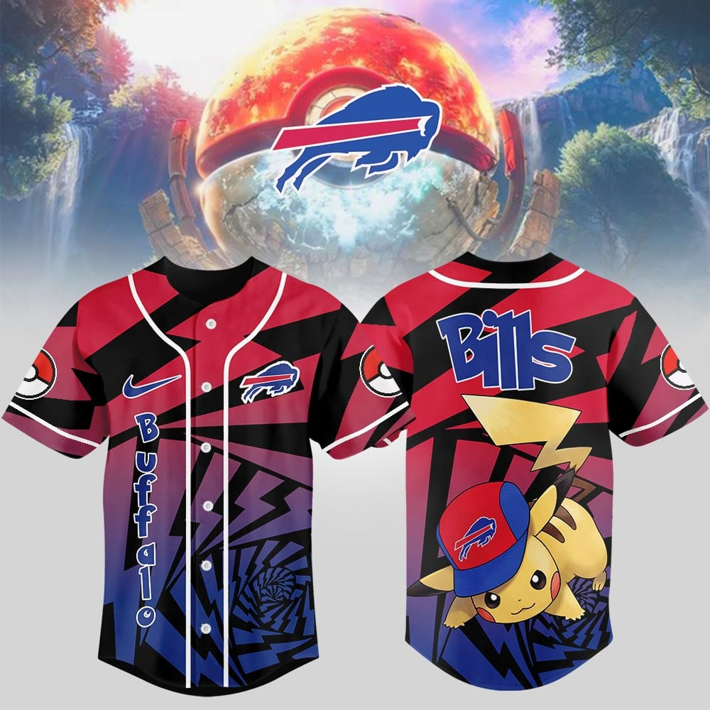 BB Premium NFL Pikachu Jersey Shirt DDT 101125 HLPHUONG