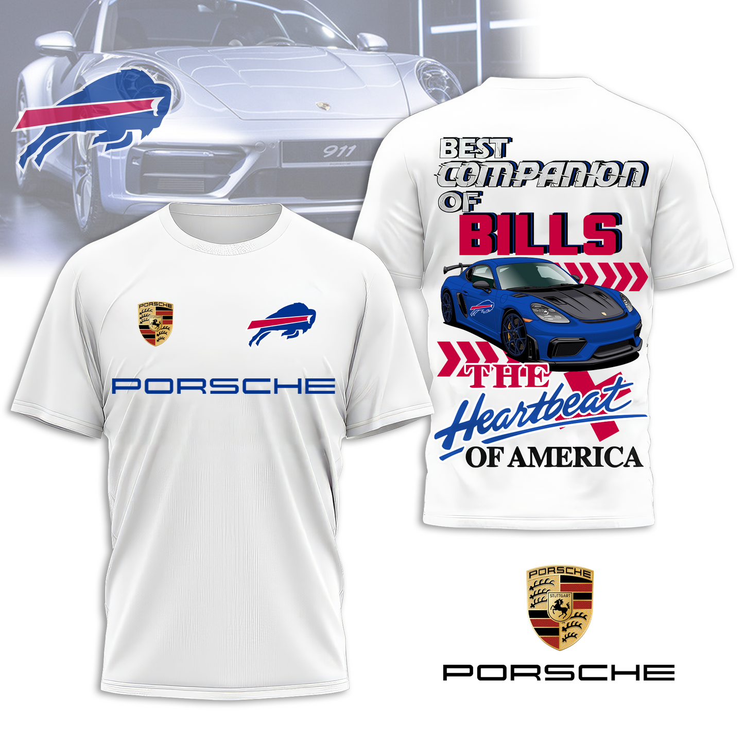 BB Premium NFL Pors 3D Shirt DDT CTND