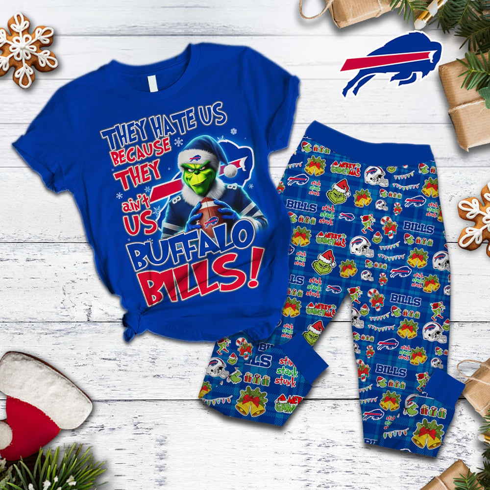BB Premium NFL They Ain't Us Grinch Pajamas Set DDT CTND