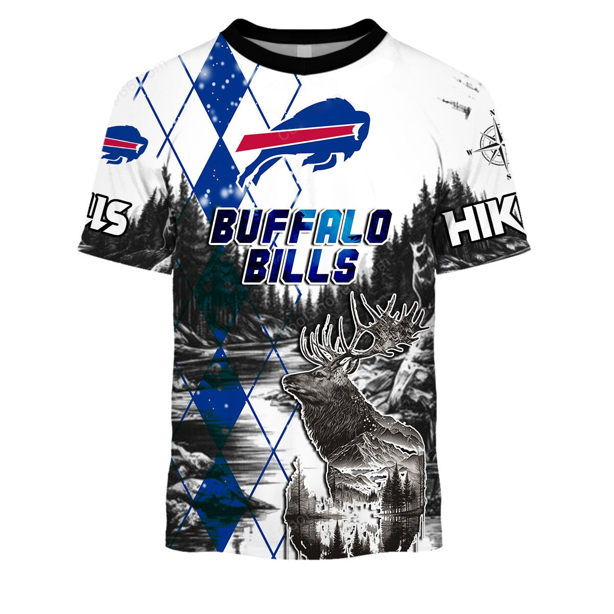 BB x NFL Hiking 3D Hoodie DDT CTND