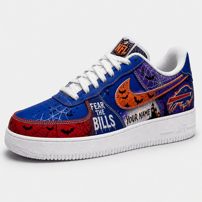 BB x Premium NFL Fear The Team Halloween AF1 Sneakers
