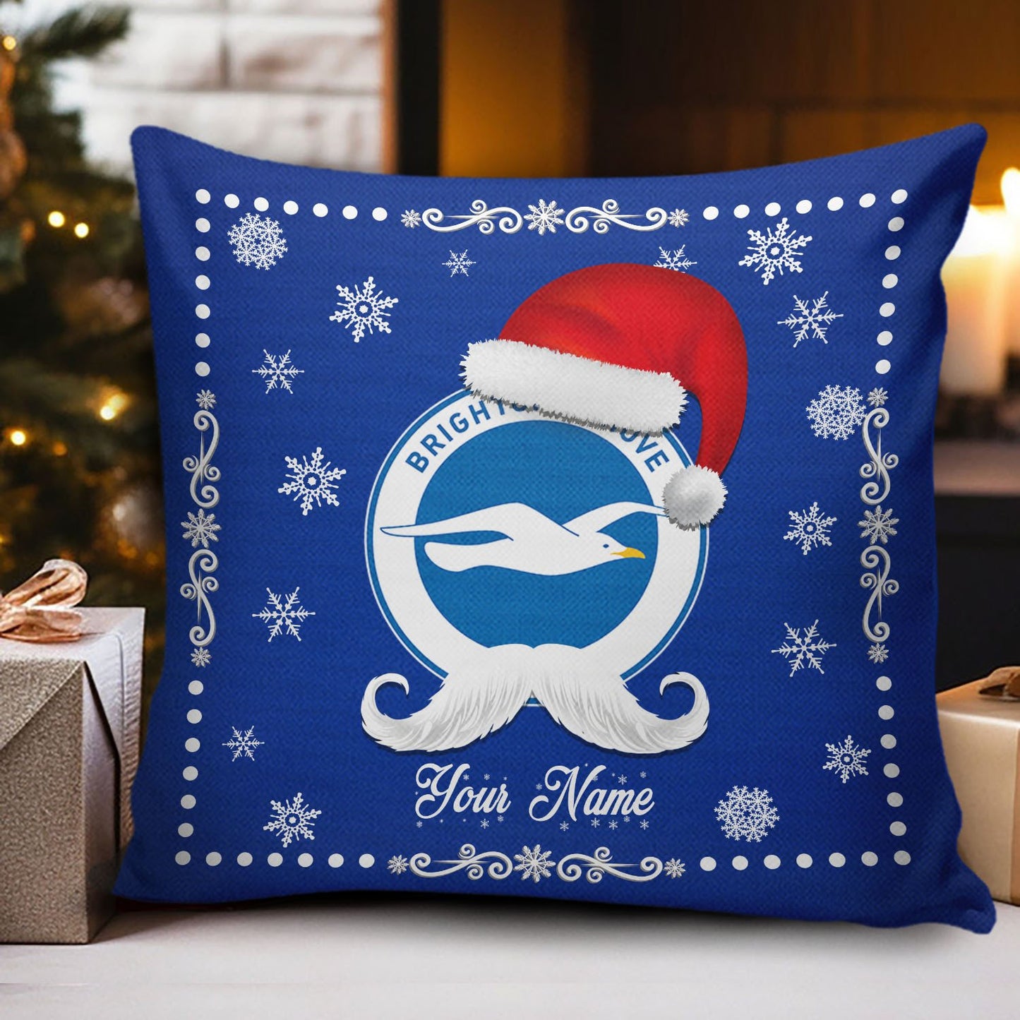 BHA x EPL Christmas Pillow DatND DVT