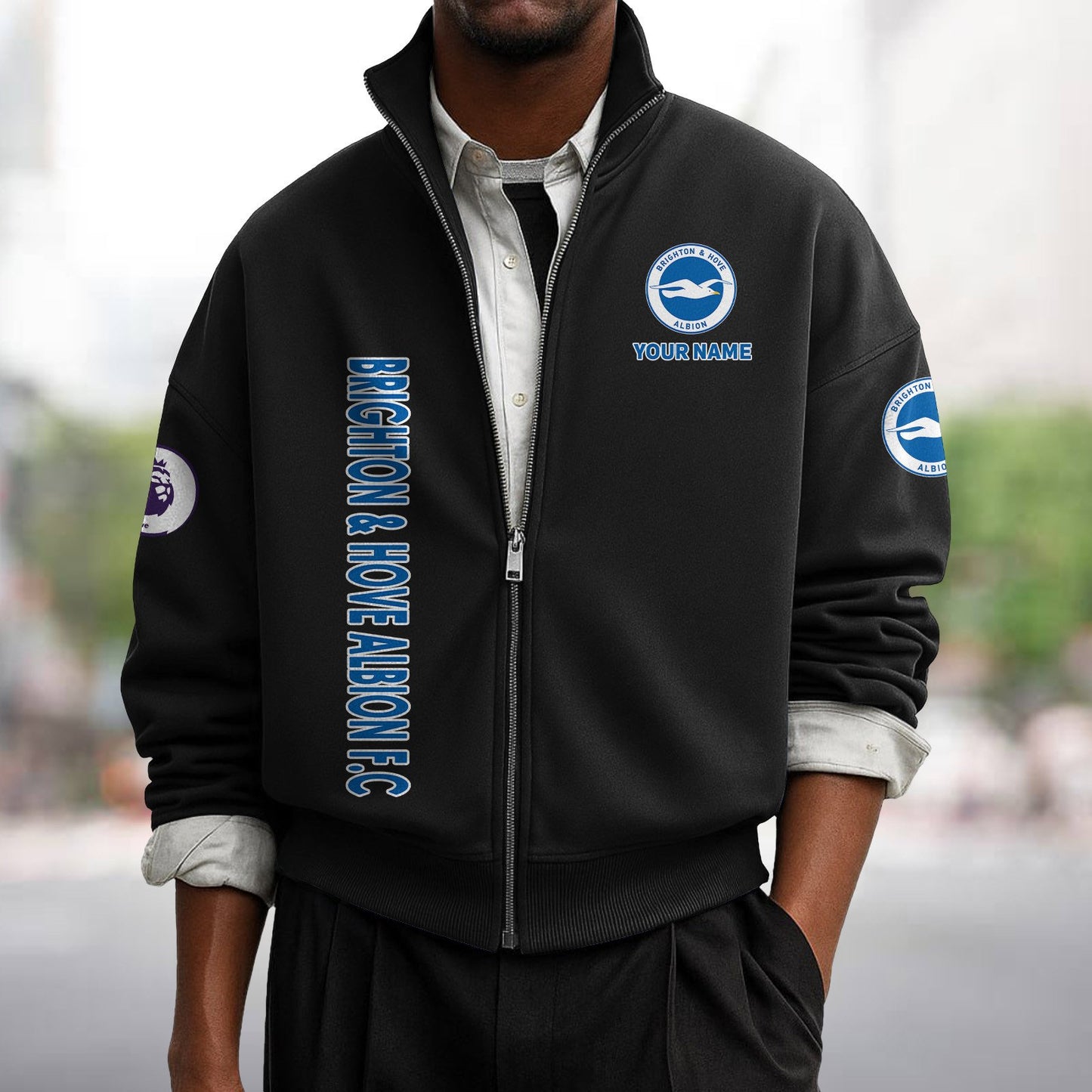 BHA x EPL Men's Zipper Sweatshirt DatND DVT