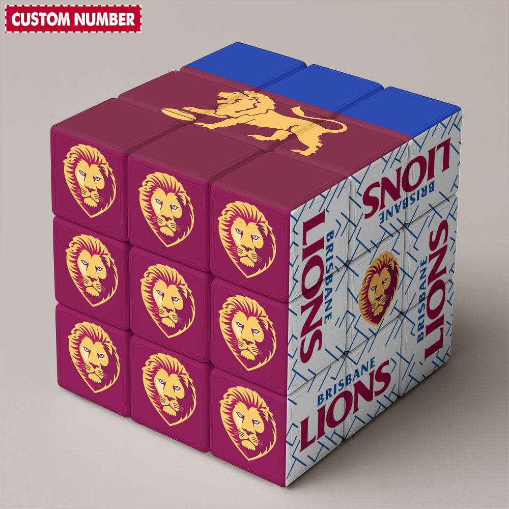 BL x AFL Personalized Rubik Cube Gifts For Fan DDT CTND