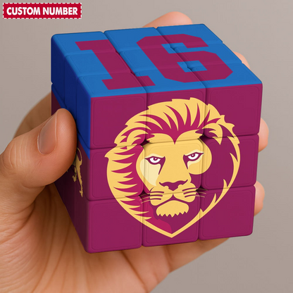 BL x AFL Personalized Rubik Cube Gifts For Fan DDT CTND