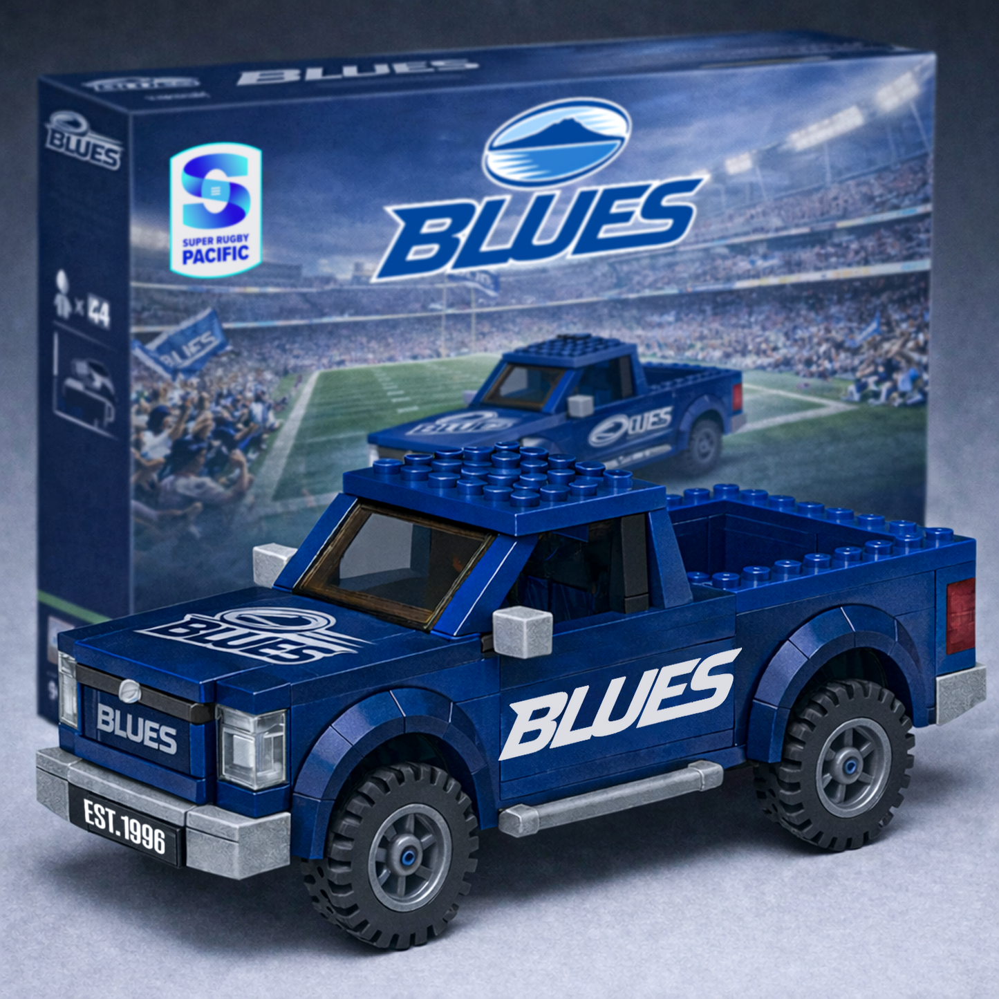 BLU x SPR Building Blocks Truck Toy Set DatND DVT