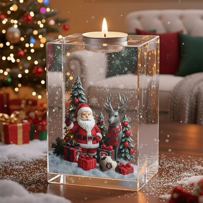 BOU x EPL Personalized Christmas Crystal Candle Holder DatND DVT