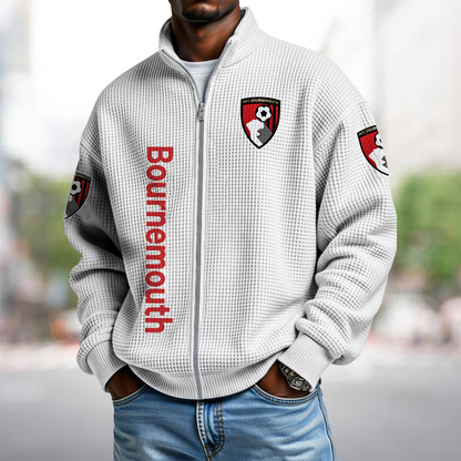 BOU x EPL Waffle Zip Up Sweatshirt 1911 DatND DVT