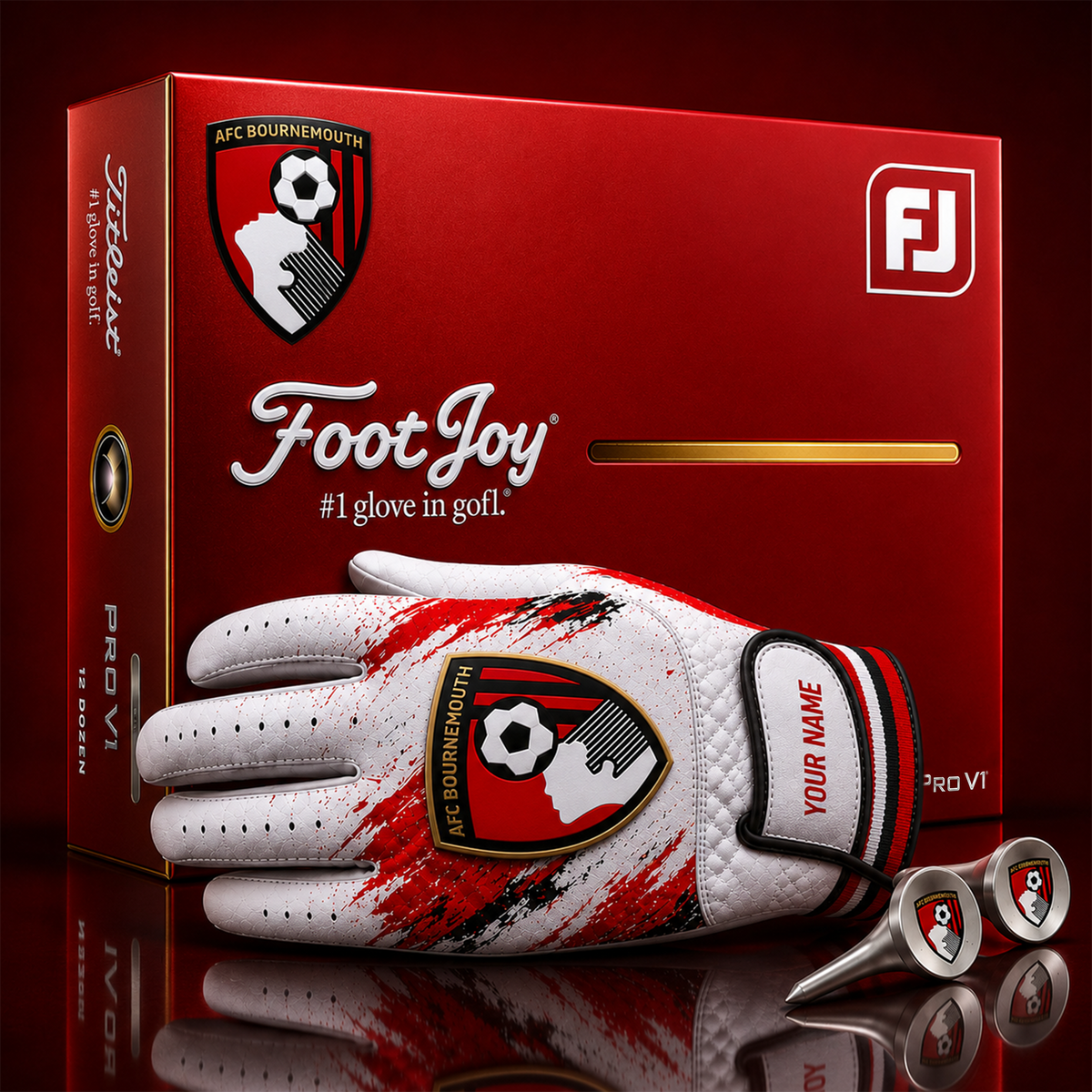 BOU_SIGNATURE EPL DELUXE PERSONALIZED GOLF GLOVE SET LIMITED EDITION