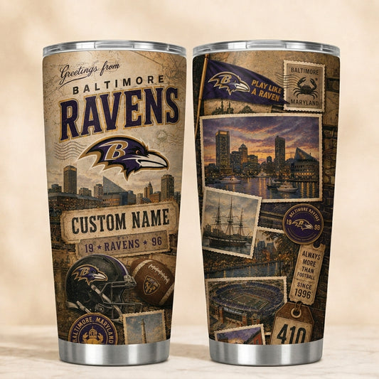 BR Personalized Premium NFL Classic Tumbler 190626