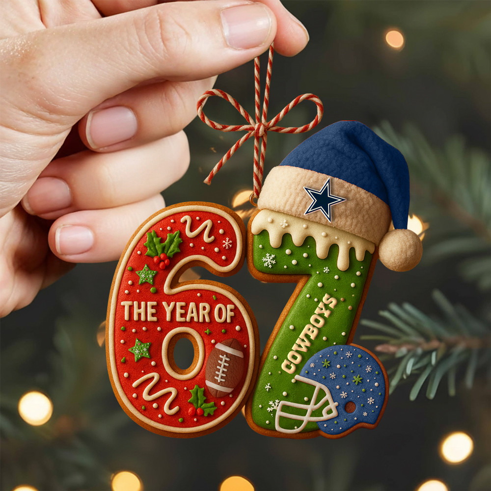 BR Premium NFL 67 Hanging Ornament DDT NTL