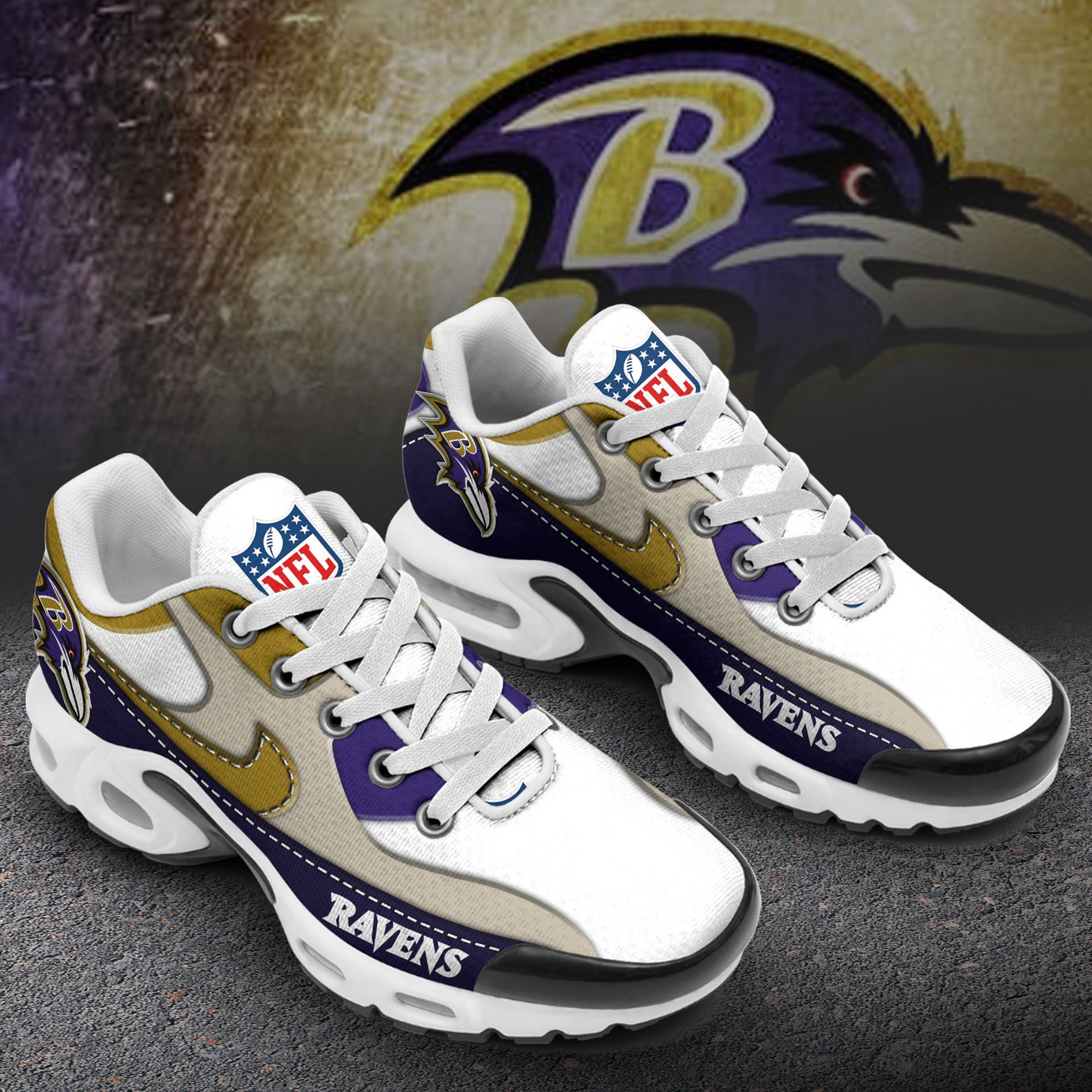 BR Premium NFL Color Block Air Max Shoes DDT CTND