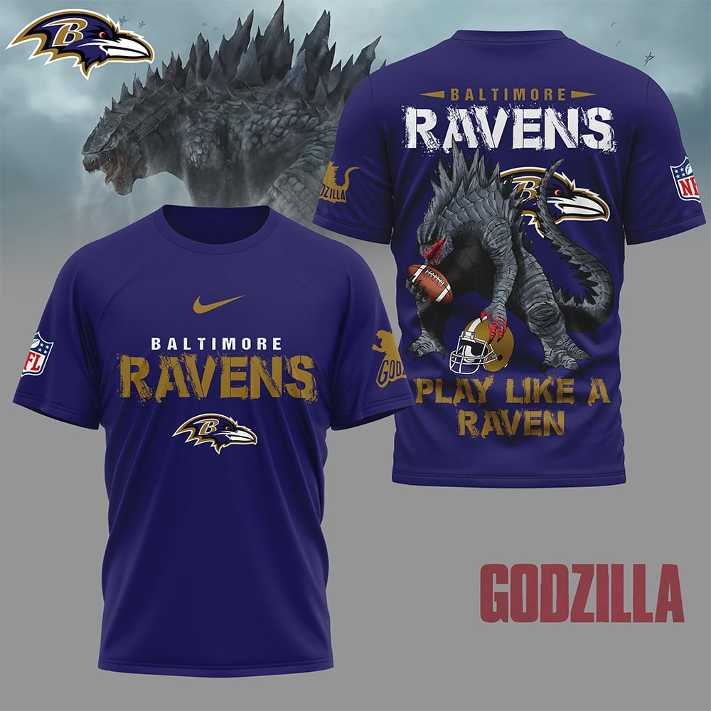 BR Premium NFL Godzilla Football Shirt DDT CTND