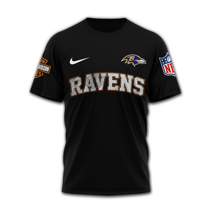 BR Premium NFL Harley-Davidson Santa Claus 3D Shirt DDT NTL