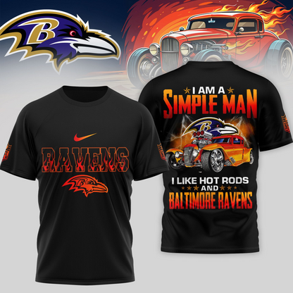 BR Premium NFL Hot Rods 3D Shirt DDT HLPHUONG