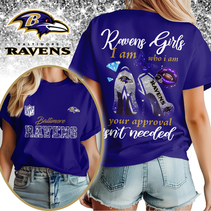 BR Premium NFL I Am Who I Am Glitter 3D Apparel DDT NTL
