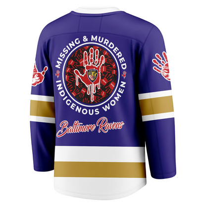 BR Premium NFL MMIW Awareness Long Jersey DDT 101125 NTL