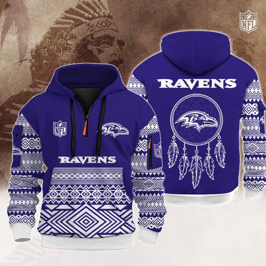 BR Premium NFL Native American Hoodie DDT HLPHUONG
