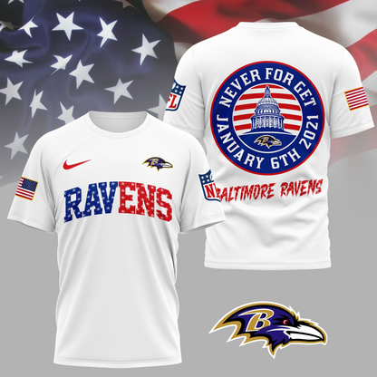 BR Premium NFL Never Forget January 6th 3D Shirt DDT 281125 NTL