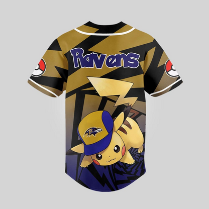 BR Premium NFL Pikachu Jersey Shirt DDT 101125 HLPHUONG