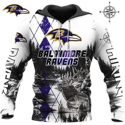 BR x NFL Hiking 3D Hoodie DDT CTND