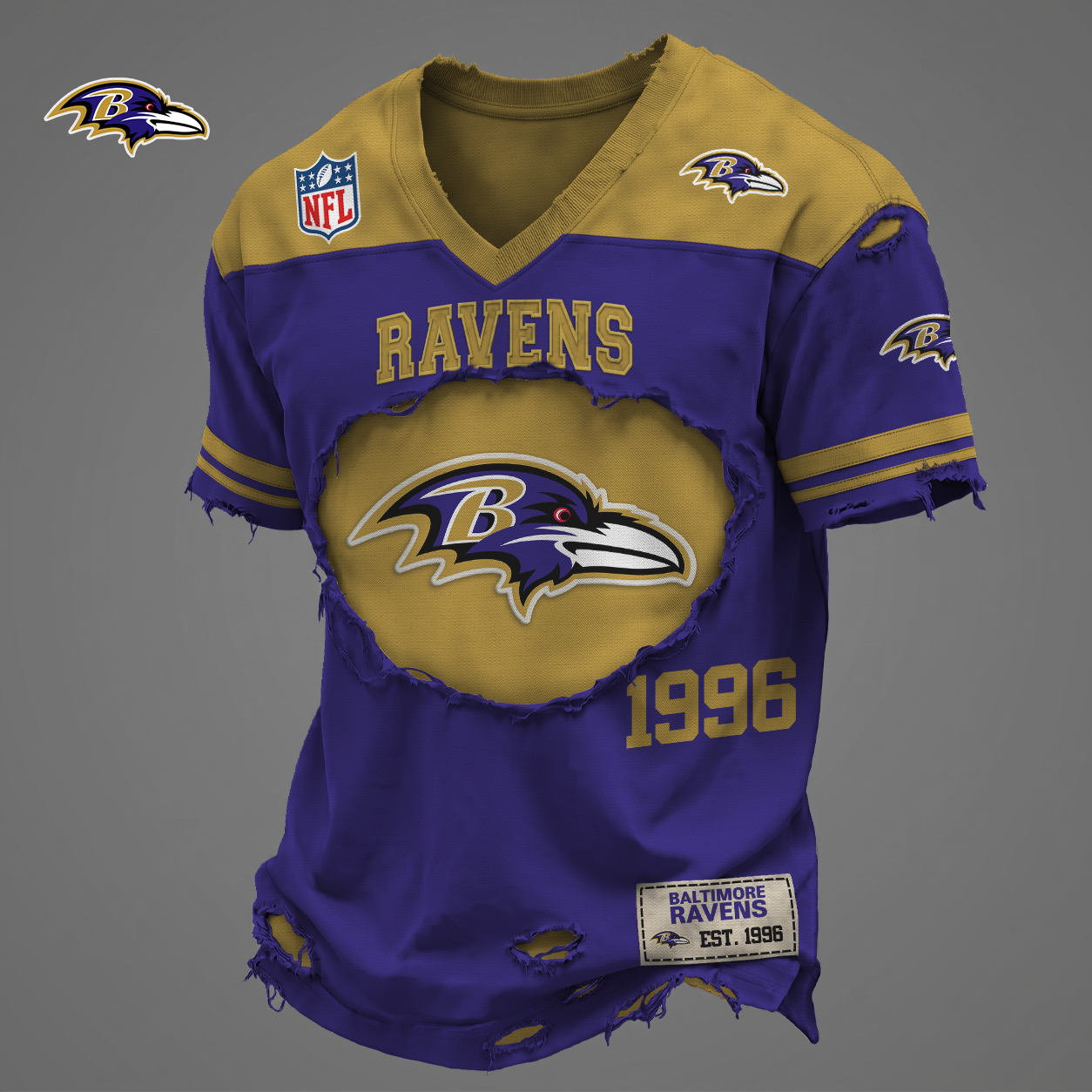 BR x NFL Luxury V6 Classic T-shirt DDT 030626 NTL