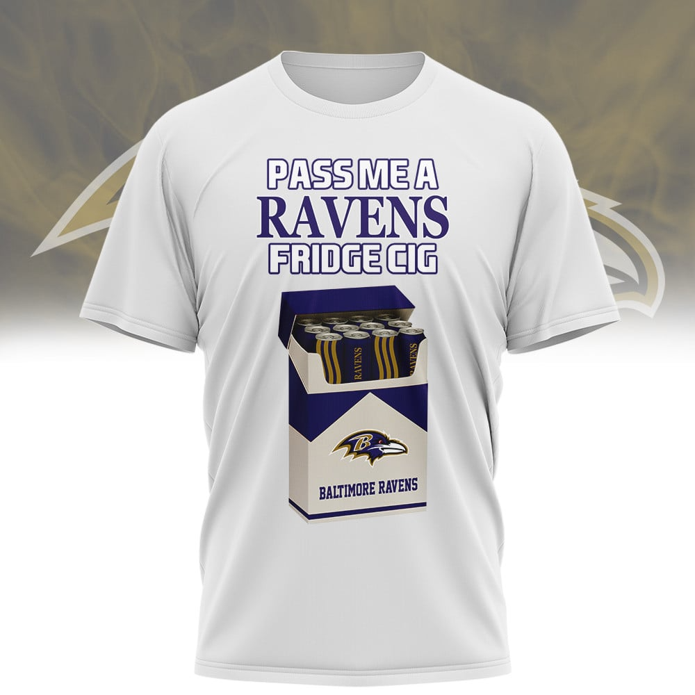 BR x NFL Personalized Fridge Cig 3D Shirt DDT CTND