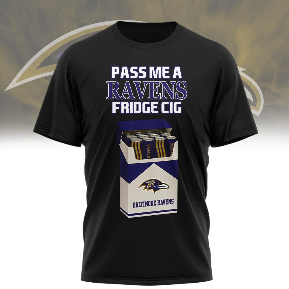 BR x NFL Personalized Fridge Cig 3D Shirt DDT CTND