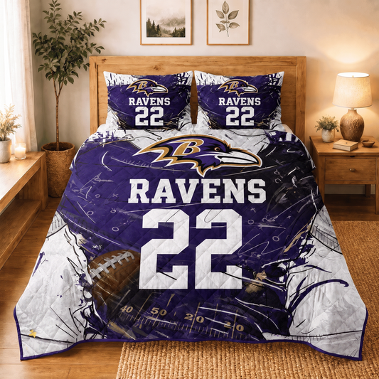 BR x NFL Premium Bedding Sets Personalized Gift For Fan