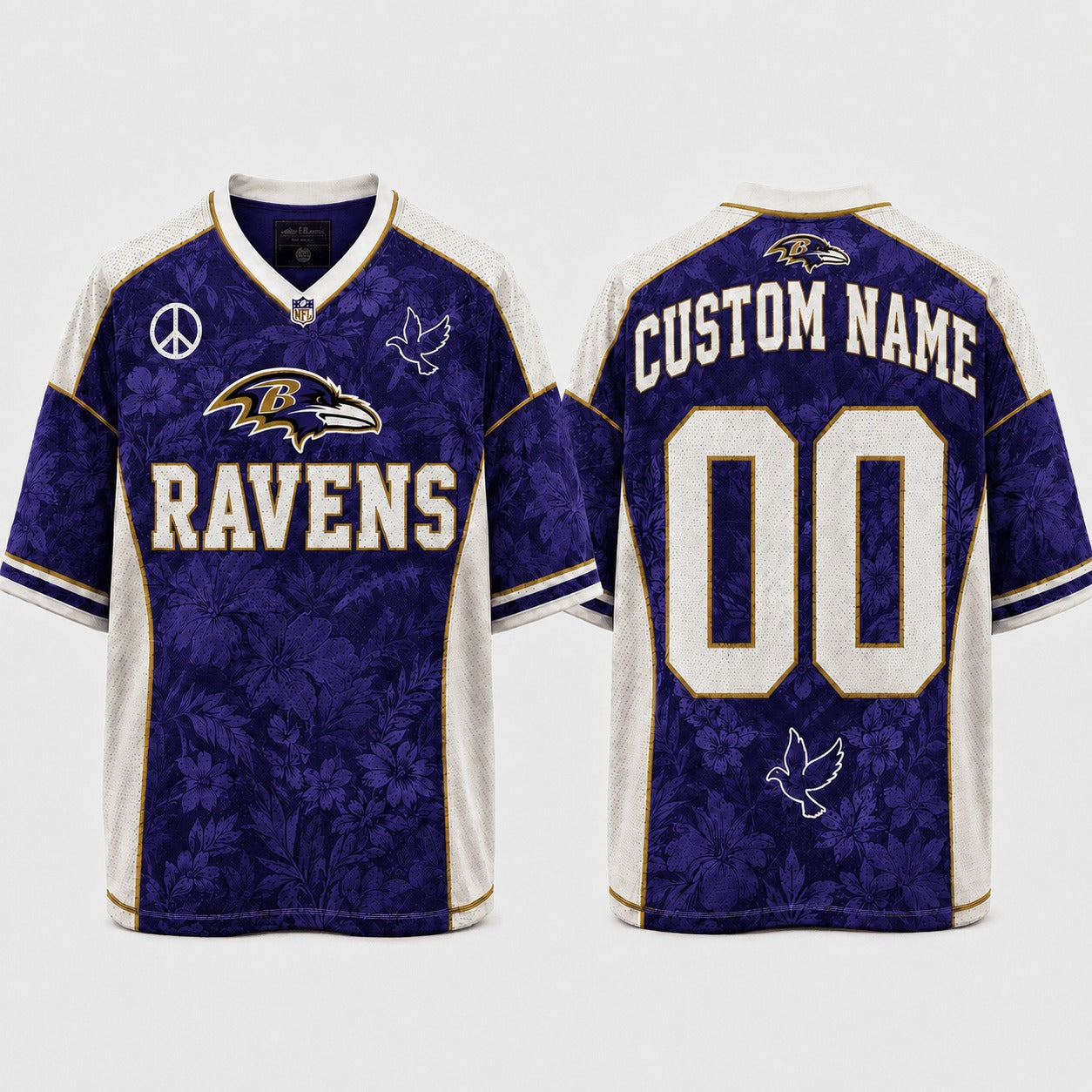 BR x NFL Premium Mesh Jersey Personalized Gift For Fan
