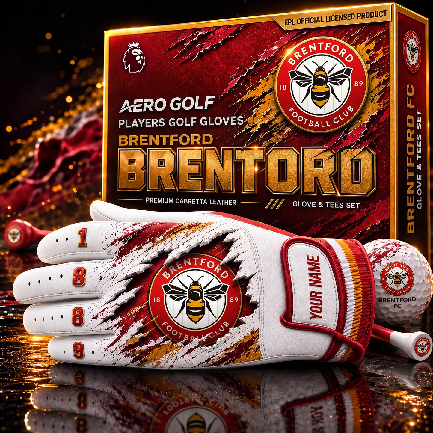 BRE X PREMIUM EPL PLAYERS GOLF GLOVE GIFT SET