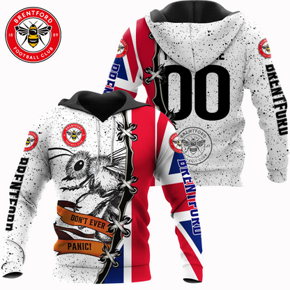BRE x EPL UK Flag Mascot Design Shirt DDT CTND