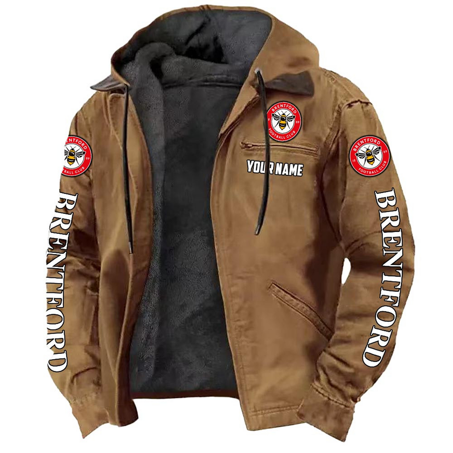 BRE x EPL Zip Hoodie DATND TANTD