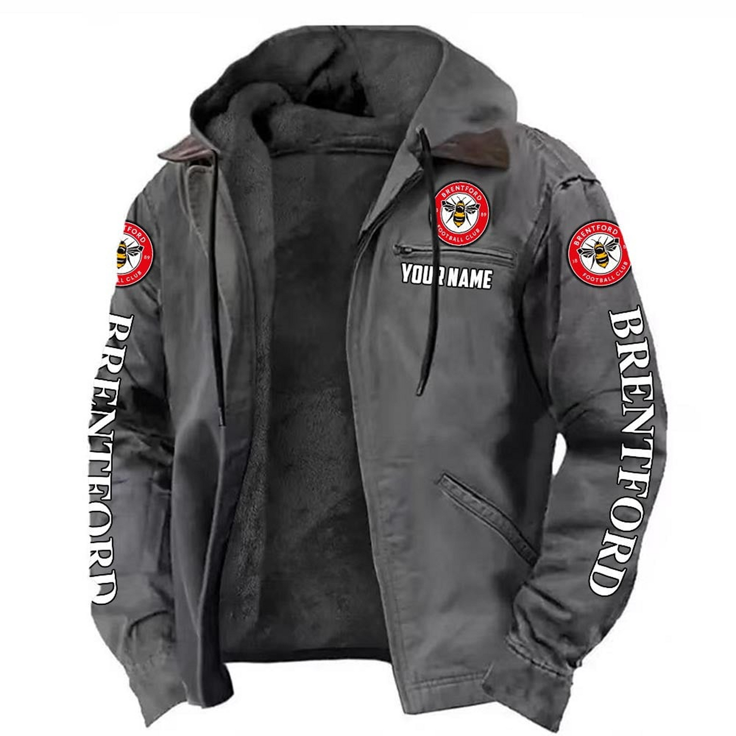 BRE x EPL Zip Hoodie DATND TANTD