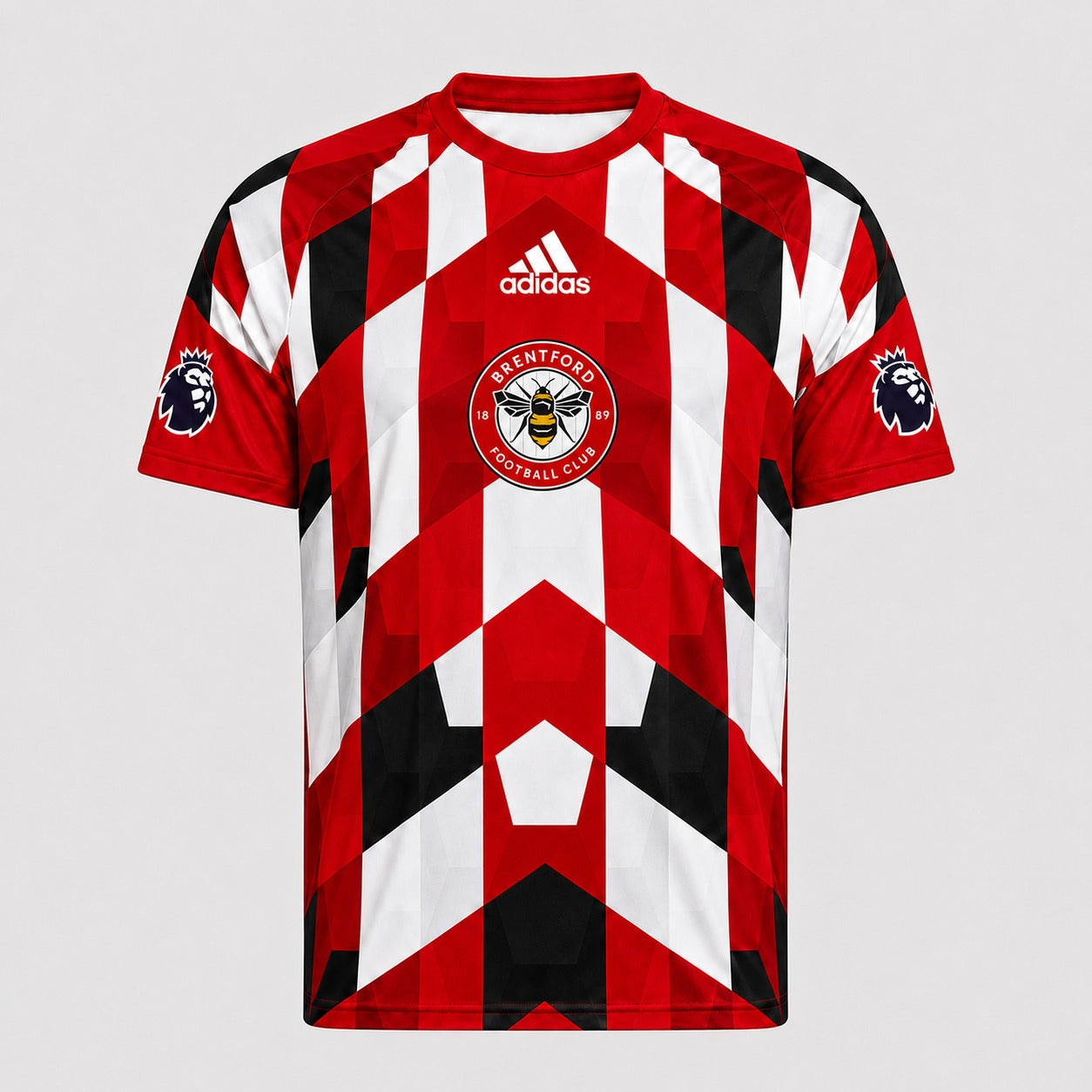 BRE x Premium EPL Geometric Fan Performance T-Shirt