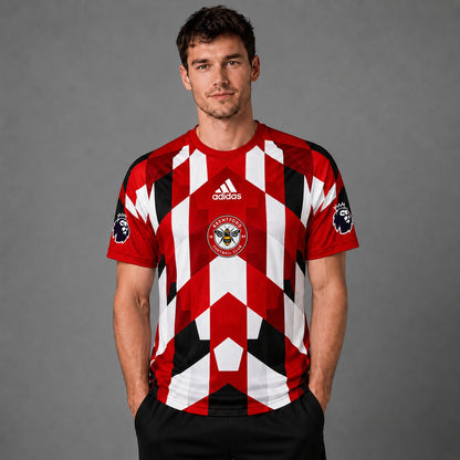 BRE x Premium EPL Geometric Fan Performance T-Shirt