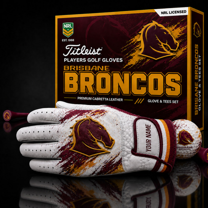 BRI LUXURY PERSONALIZED GOLF GLOVE SET LIMITED EDTION 2807 NAK NHT 2