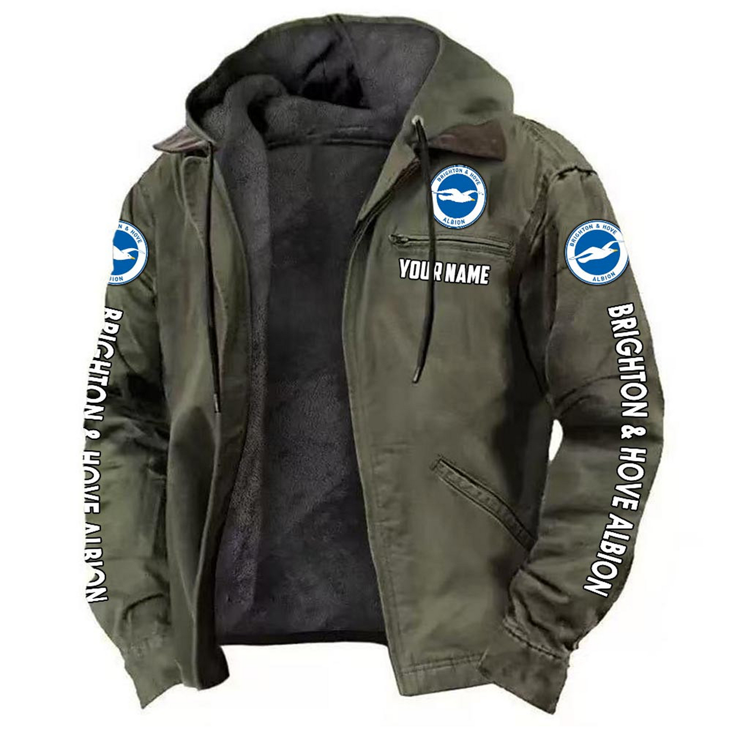 BRI x EPL Zip Hoodie DATND TANTD