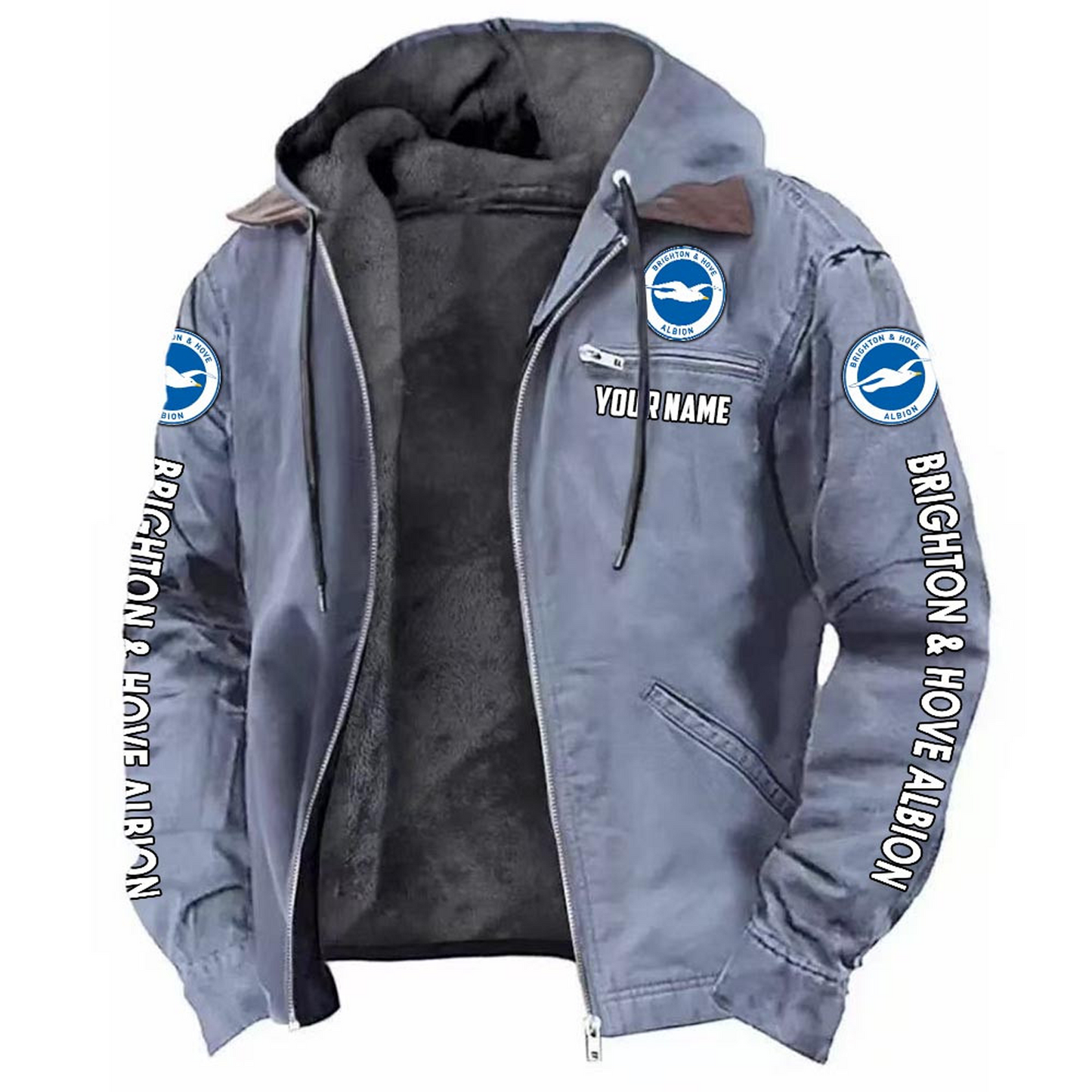 BRI x EPL Zip Hoodie DATND TANTD